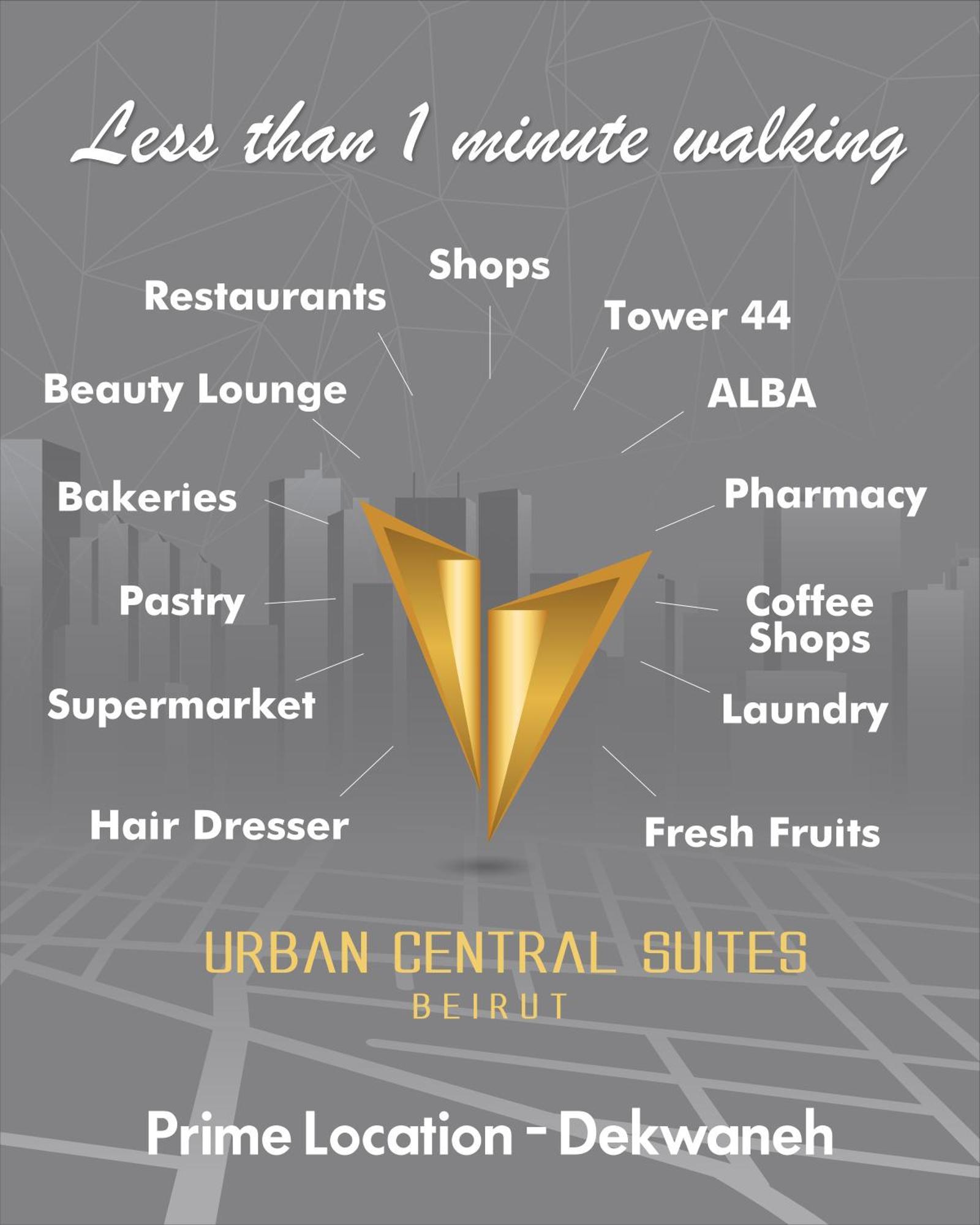 Urban Central Suites - Beyrouth Extérieur photo